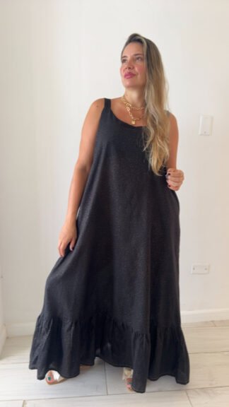 ✨Bata en Lino Negro