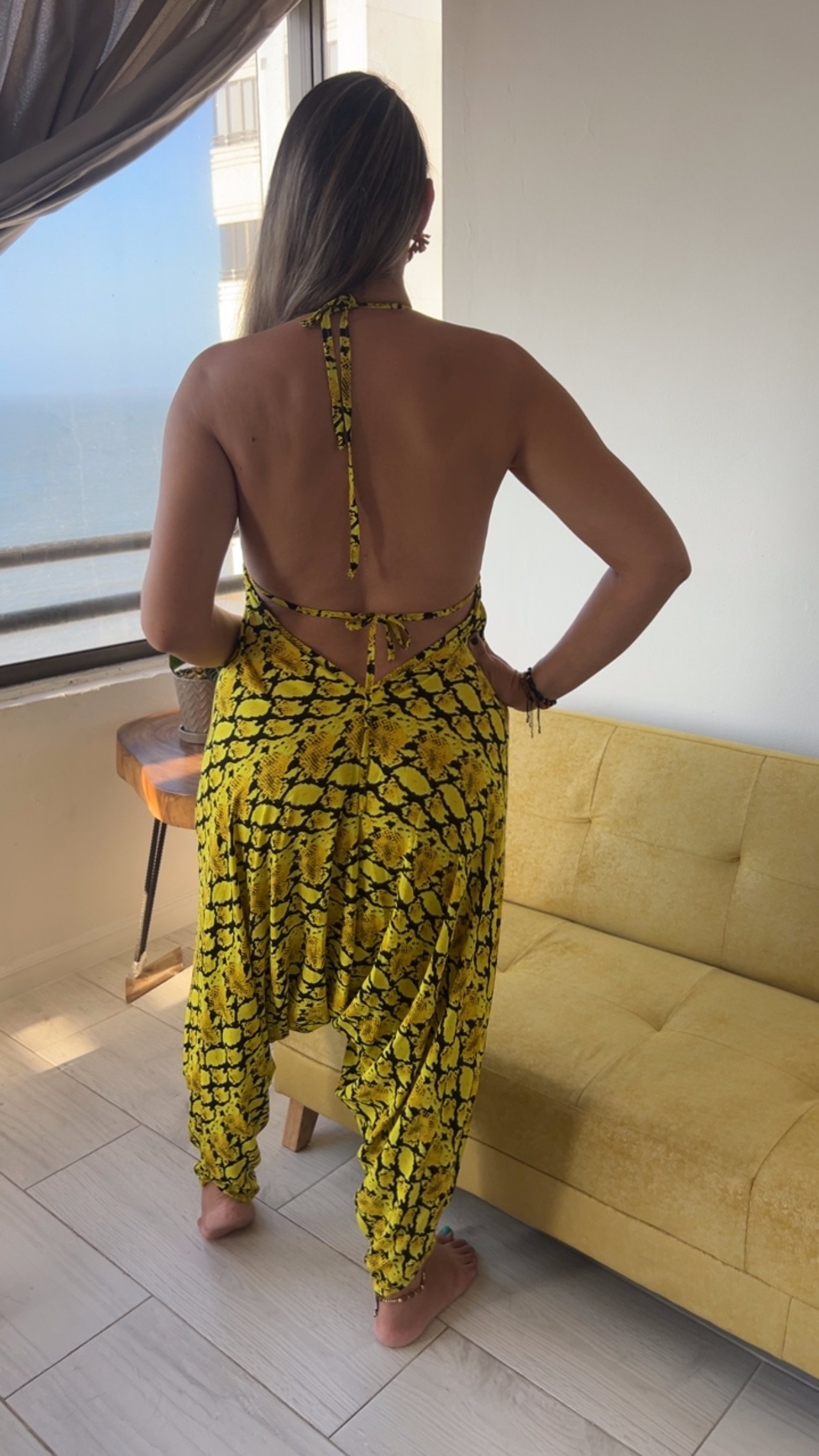 JumpSuit Estampado Amarillo - Image 2