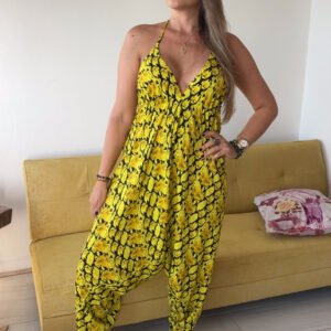 JumpSuit Estampado Amarillo