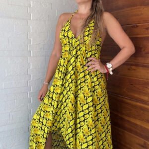 Vestido en Chalis Rayon