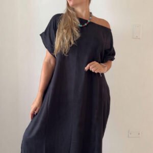 Bluson en Lino con Bolsillos