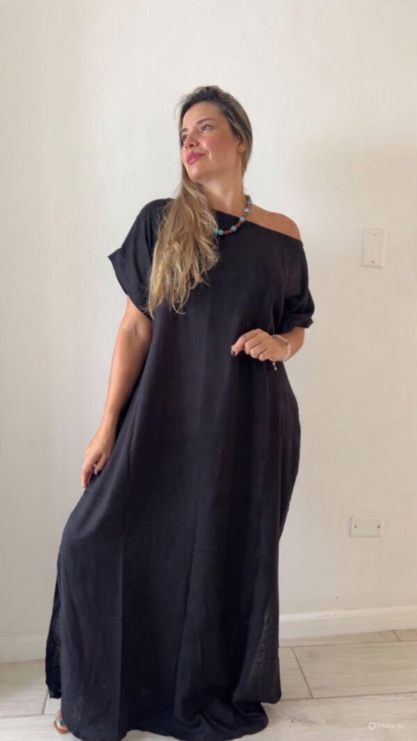 Bluson en Lino con Bolsillos