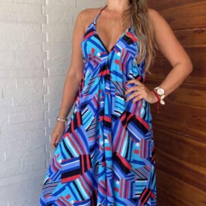 Vestido en Chalis Rayon Playero