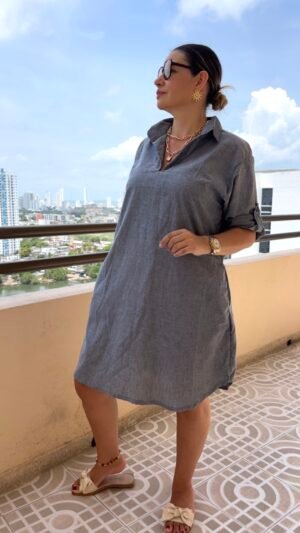 Bluson en Chambray Corto