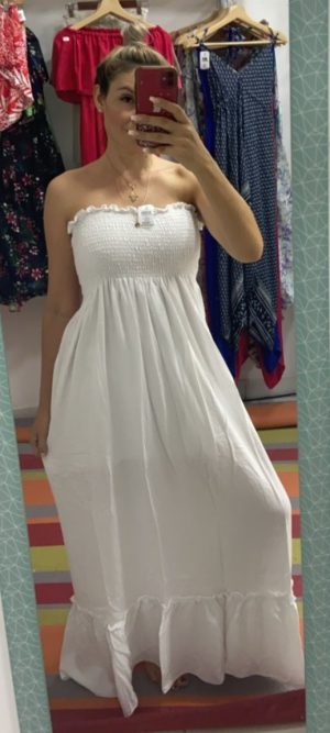 Vestido elsa bolero blanco